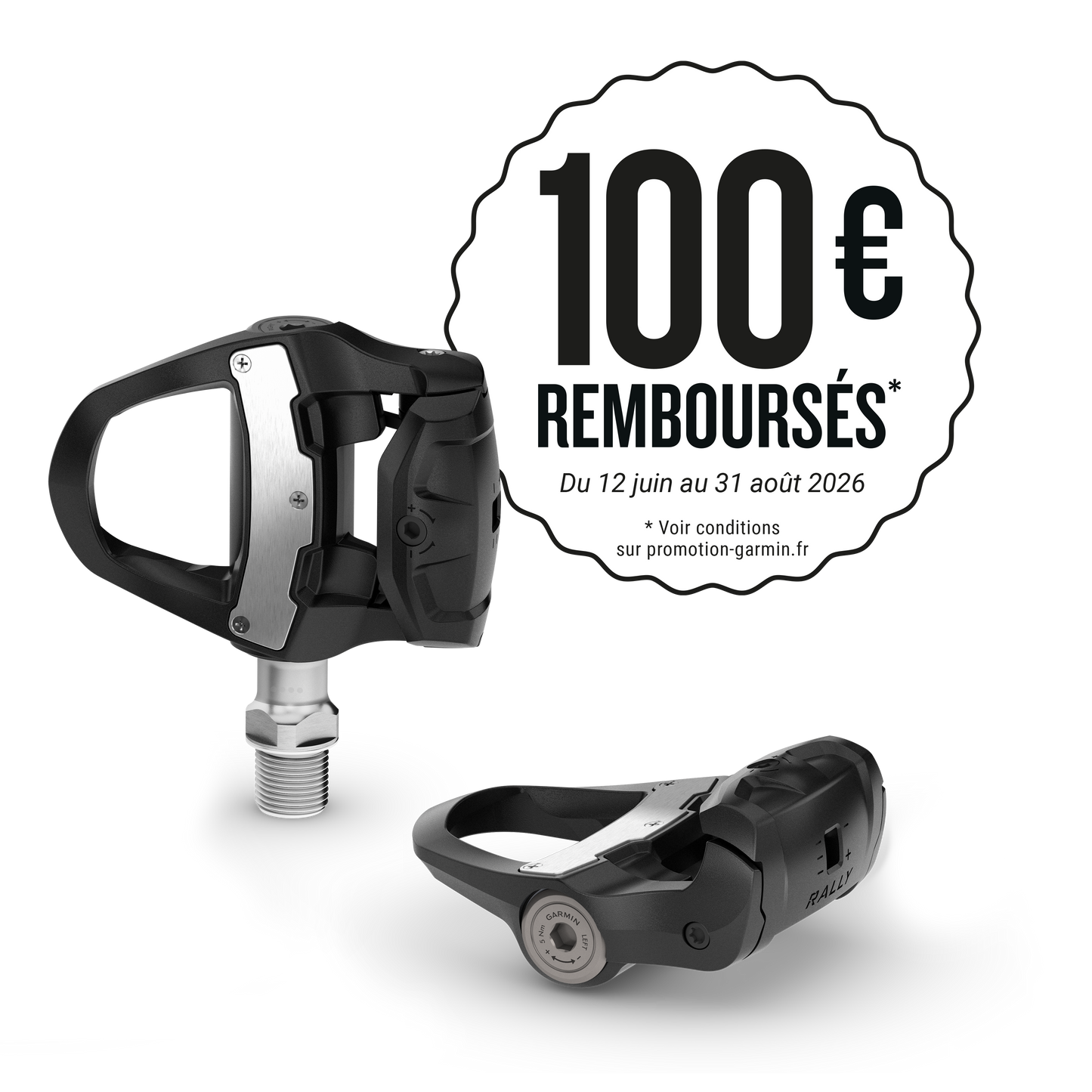 Pedale Leistungsmesser GARMIN RALLY RK 110