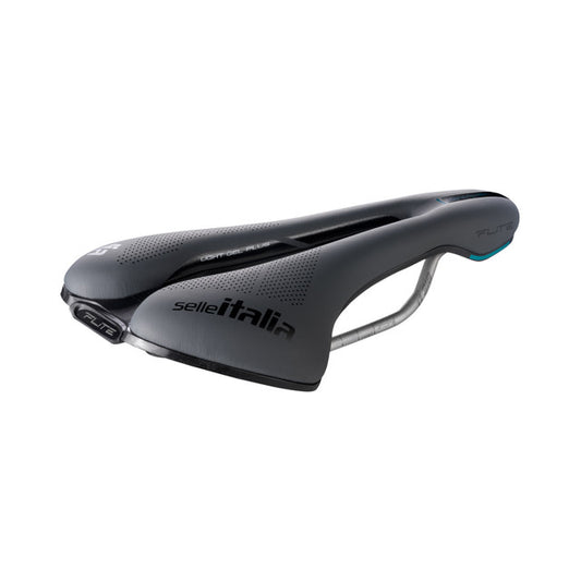 Selle SELLE ITALIA FLITE BOOST GRAVEL SUPERFLOW S Rails Ti316 Schwarz/Grau