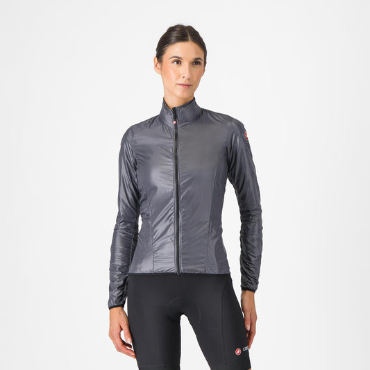 CASTELLI ARIA SHELL Jacke Damen Dunkelgrau