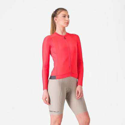 Trägershort CASTELLI ESPRESSO W DT Damen Beige