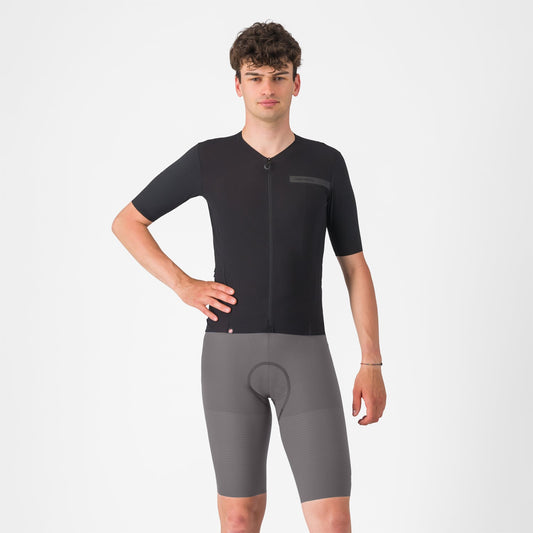 CASTELLI PREMIO EVO Kurze Trägerhose Grau