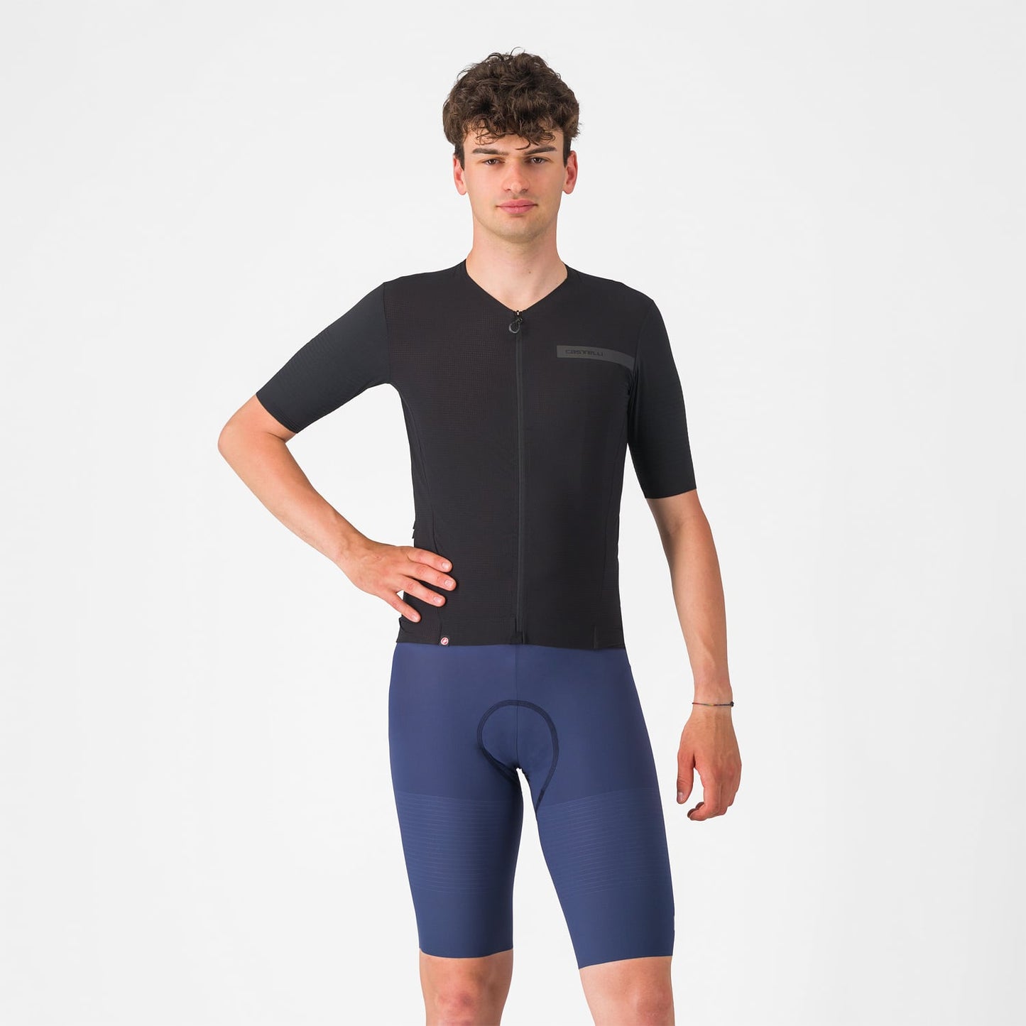 CASTELLI PREMIO EVO Kurze Trägerhose Marine