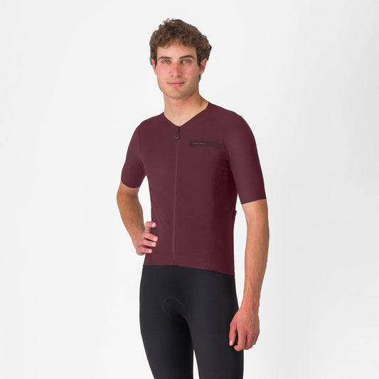 CASTELLI PREMIO EVO Trikot Kurzarm Bordeaux