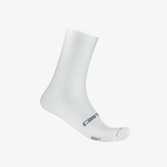 CASTELLI ESPRESSO 18 Socken Weiß