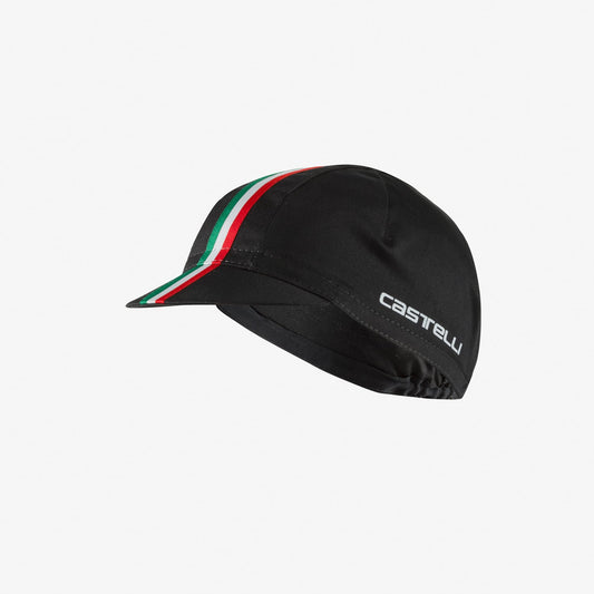 CASTELLI ITALIA Cap Schwarz