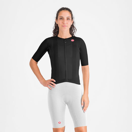 CASTELLI FREE AERO RACE S Damen Kurz Trägerhose Weiß