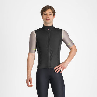 Ärmellose Weste CASTELLI FLY DIRECT Schwarz