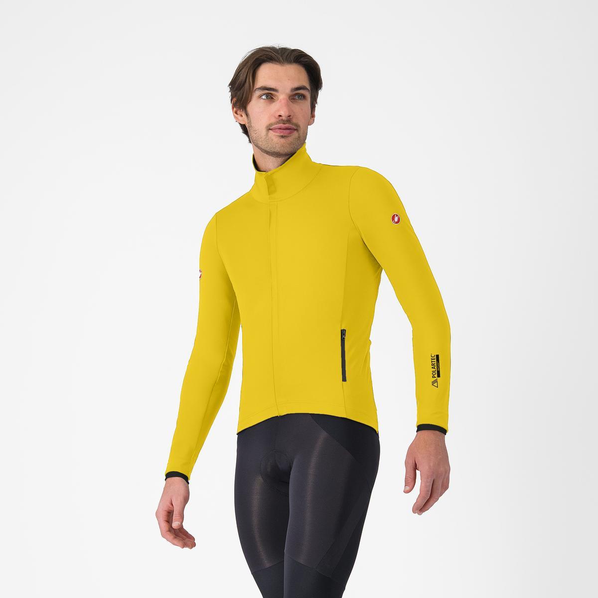 CASTELLI ALPHA 150 Mango Mojito/Schwarz Jacke