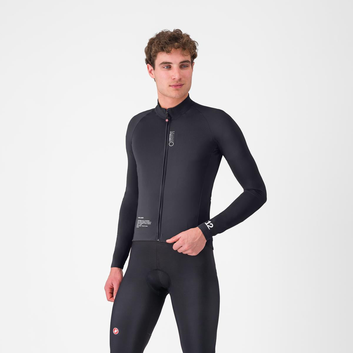 Jacke CASTELLI DO.DI.CI. Langarm Schwarz