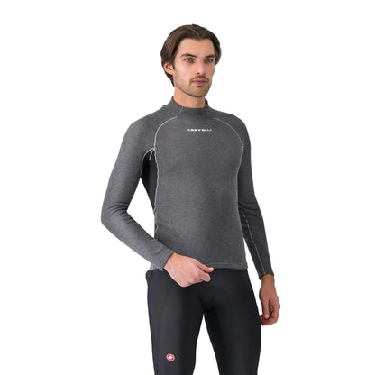 Unterhemd CASTELLI FLANDERS 2 Langarm Grau
