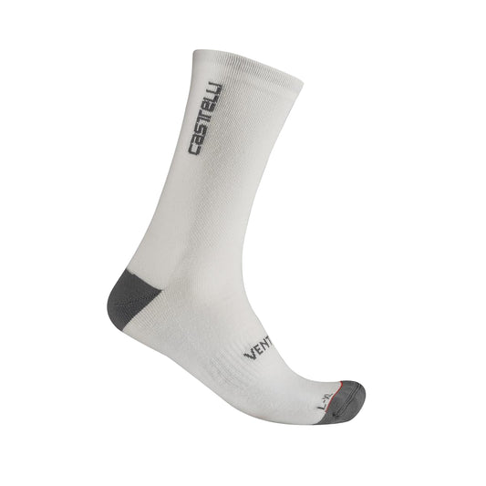 CASTELLI VENTI SOFT MERINO Socken Weiß