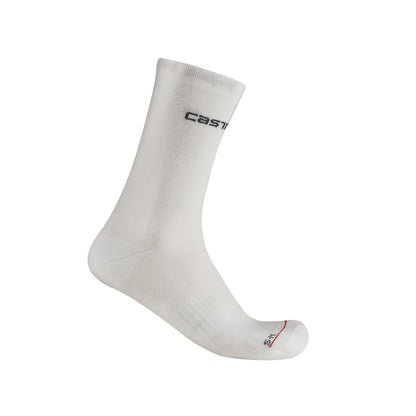 Socken CASTELLI DICIOTTO SOFT MERINO Damen Weiß