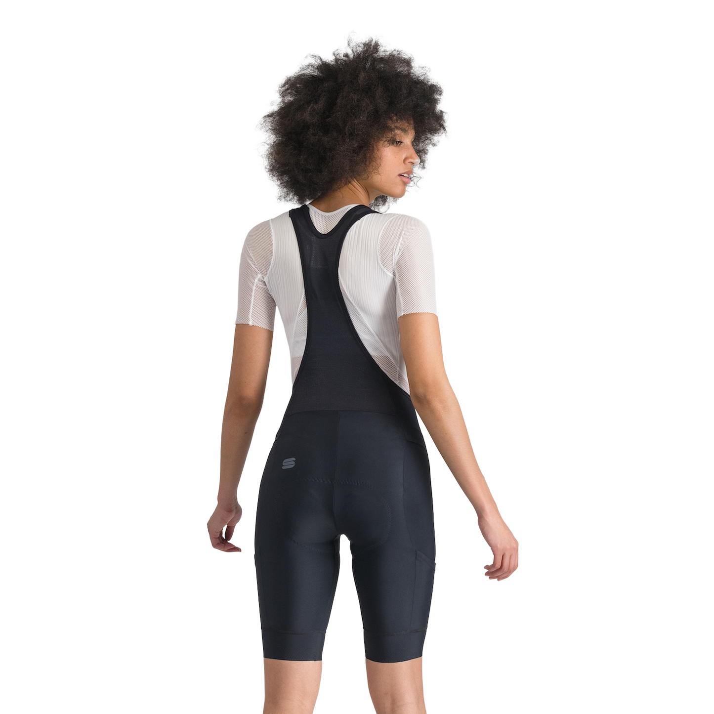 SPORTFUL GIARA 2 Damen Kurz Trägerhose Schwarz