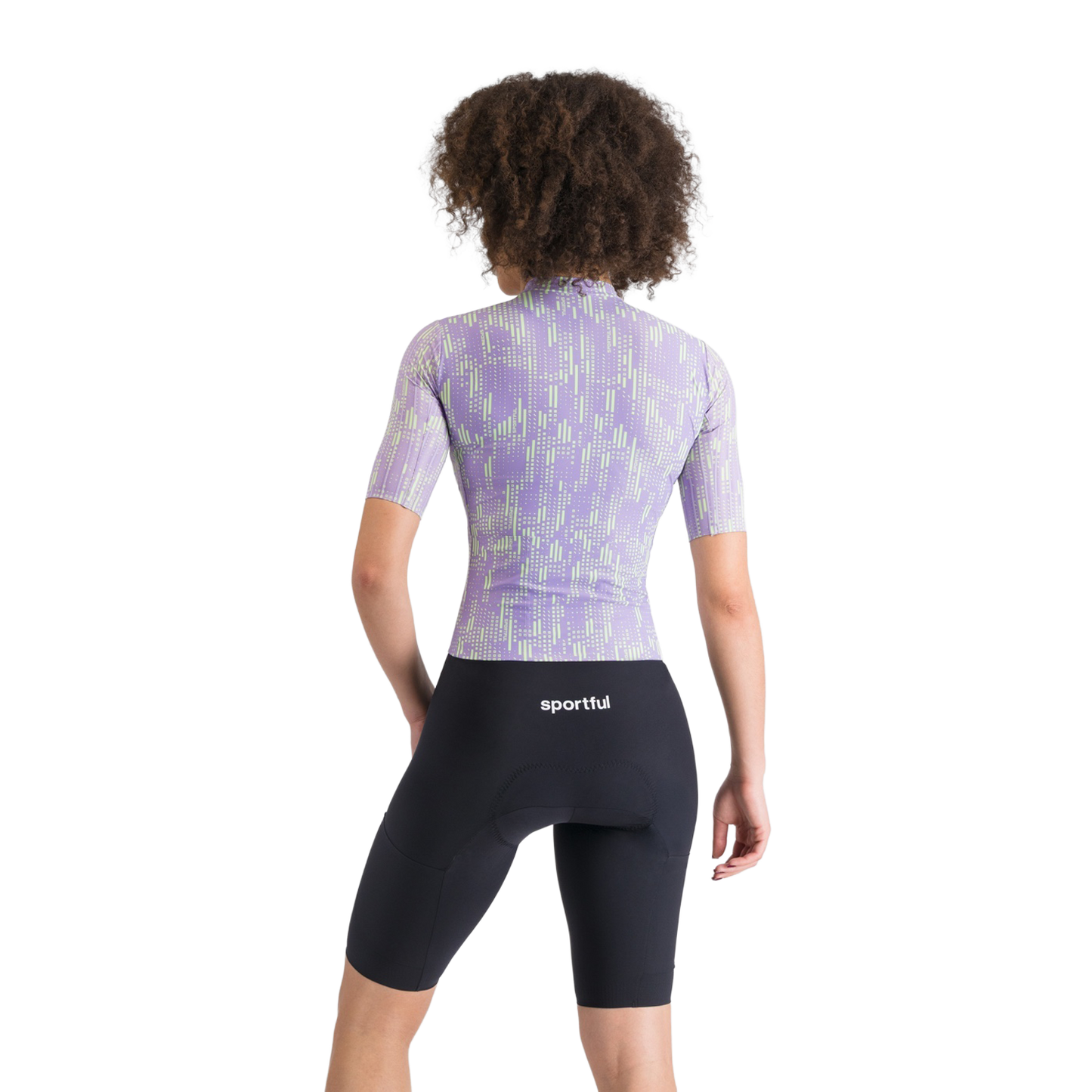 SPORTFUL G-SUIT Kurzärmliger Einteiler Damen Schwarz/Violett