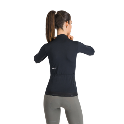 Trikot SPORTFUL SRK Langarm Damen Schwarz