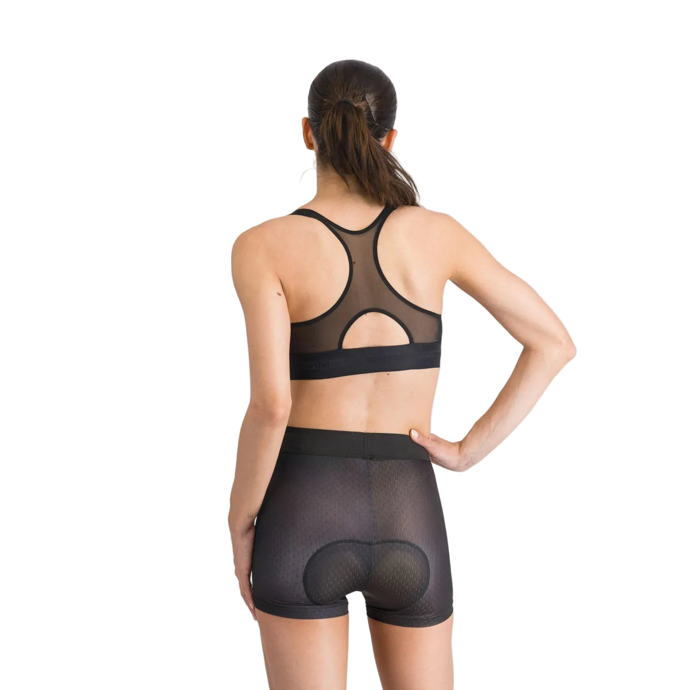 Sport-BH SPORTFUL ESSENTIAL Damen Schwarz – Probikeshop