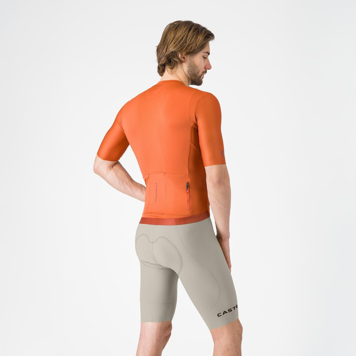 CASTELLI ESPRESSO 2 Silver Moon Kurze Trägerhose