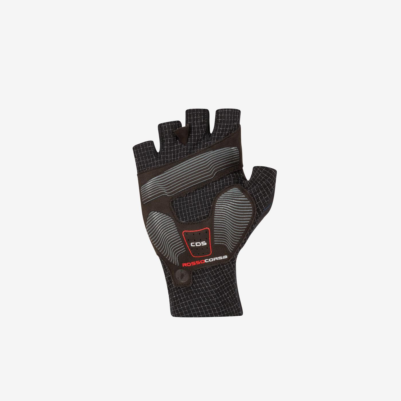 Handschuhe Kurz CASTELLI ROSSO CORSA PRO Schwarz