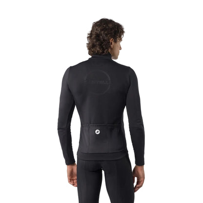 Trikot CASTELLI COMPETIZIONE THERMAL Langarm Schwarz
