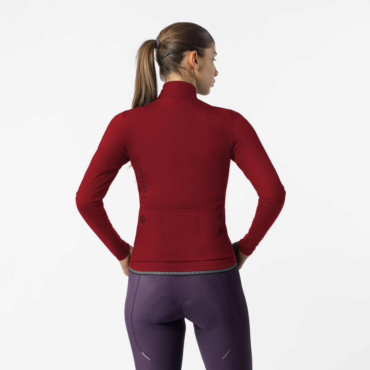 Jacke CASTELLI ESPRESSO 2 Damen Bordeaux