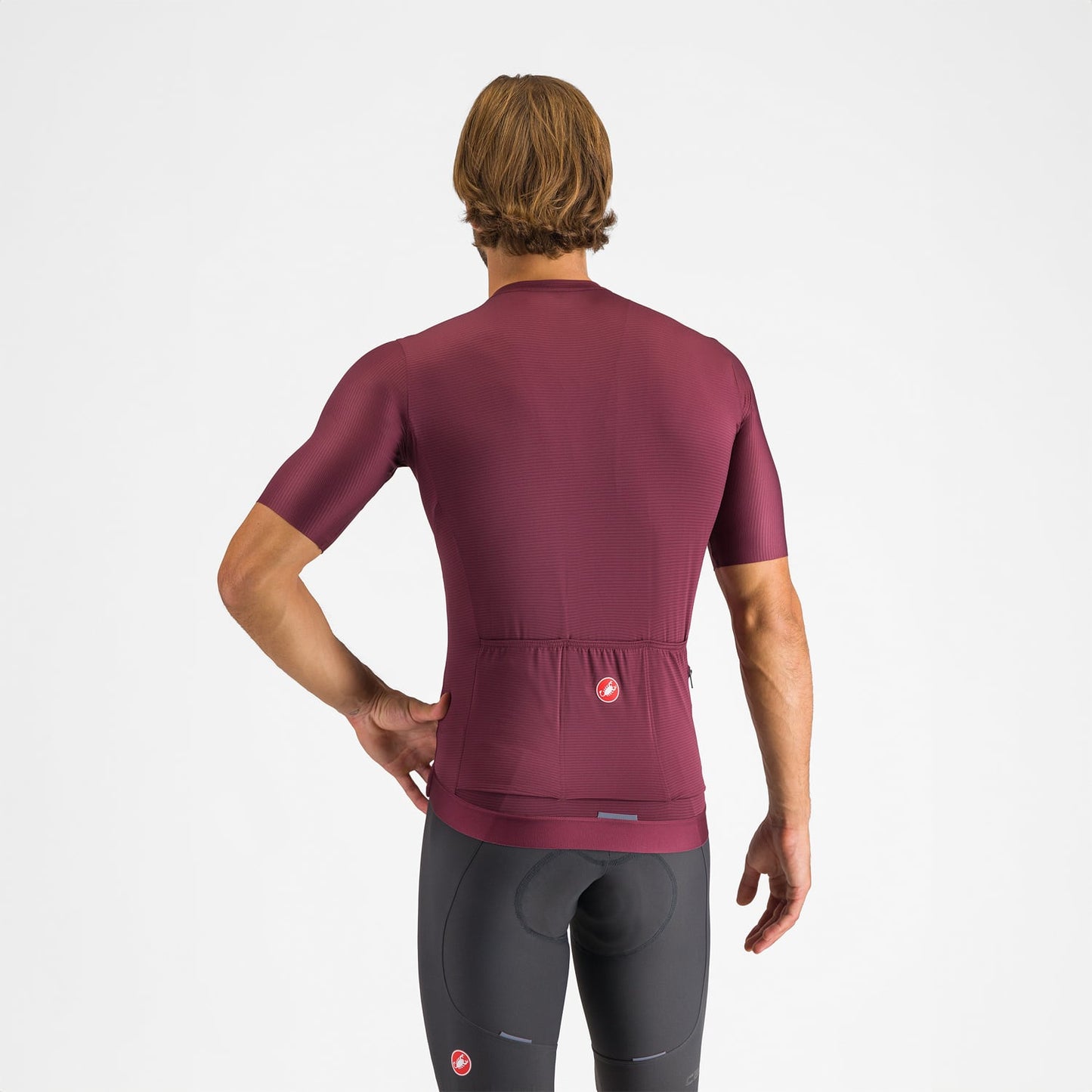 CASTELLI ESPRESSO Trikot Kurzarm Bordeaux 2025