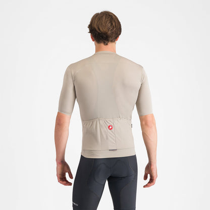 Trikot CASTELLI PROLOGO LITE Kurzarm Beige