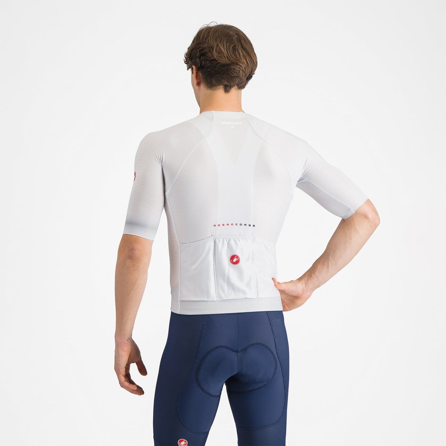 Trikot CASTELLI CLIMBER'S A/C Kurzarm Grau