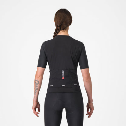 Trikot CASTELLI PREMIO EVO Damen Kurzarm Schwarz