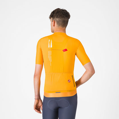 Trikot CASTELLI ESPRESSO R--A/D Kurzarm Orange