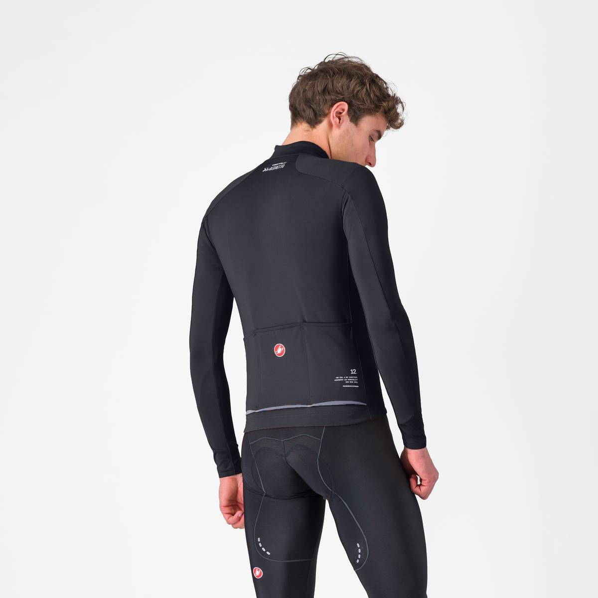 Jacke CASTELLI DO.DI.CI. Langarm Schwarz