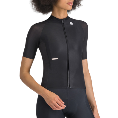 Radtrikot SPORTFUL SUPERNOVA Kurzarm Damen Schwarz