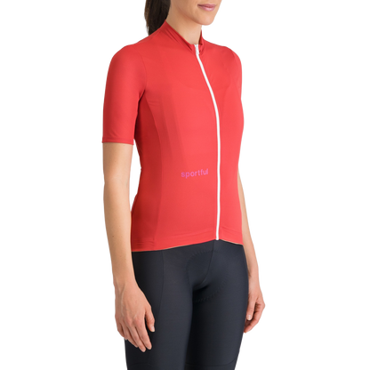 Trikot SPORTFUL CLASSIC Kurzarm Damen Rot