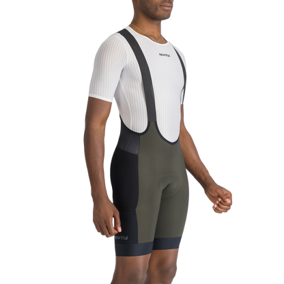 Kurze Trägerhose SPORTFUL SUPERGIARA 2 Khaki/Schwarz