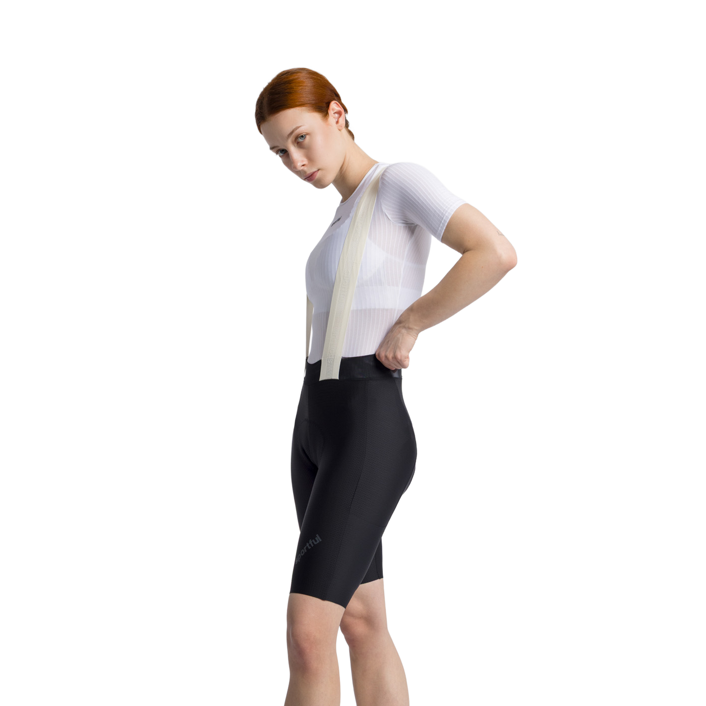 SPORTFUL HYPEREPIC Damen Kurze Trägerhose Schwarz