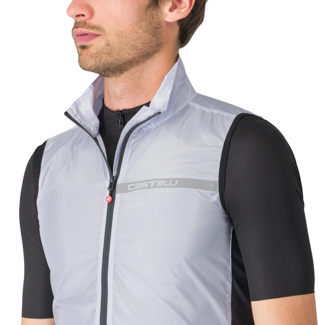 CASTELLI SQUADRA STRETCH Ärmellose Jacke Grau