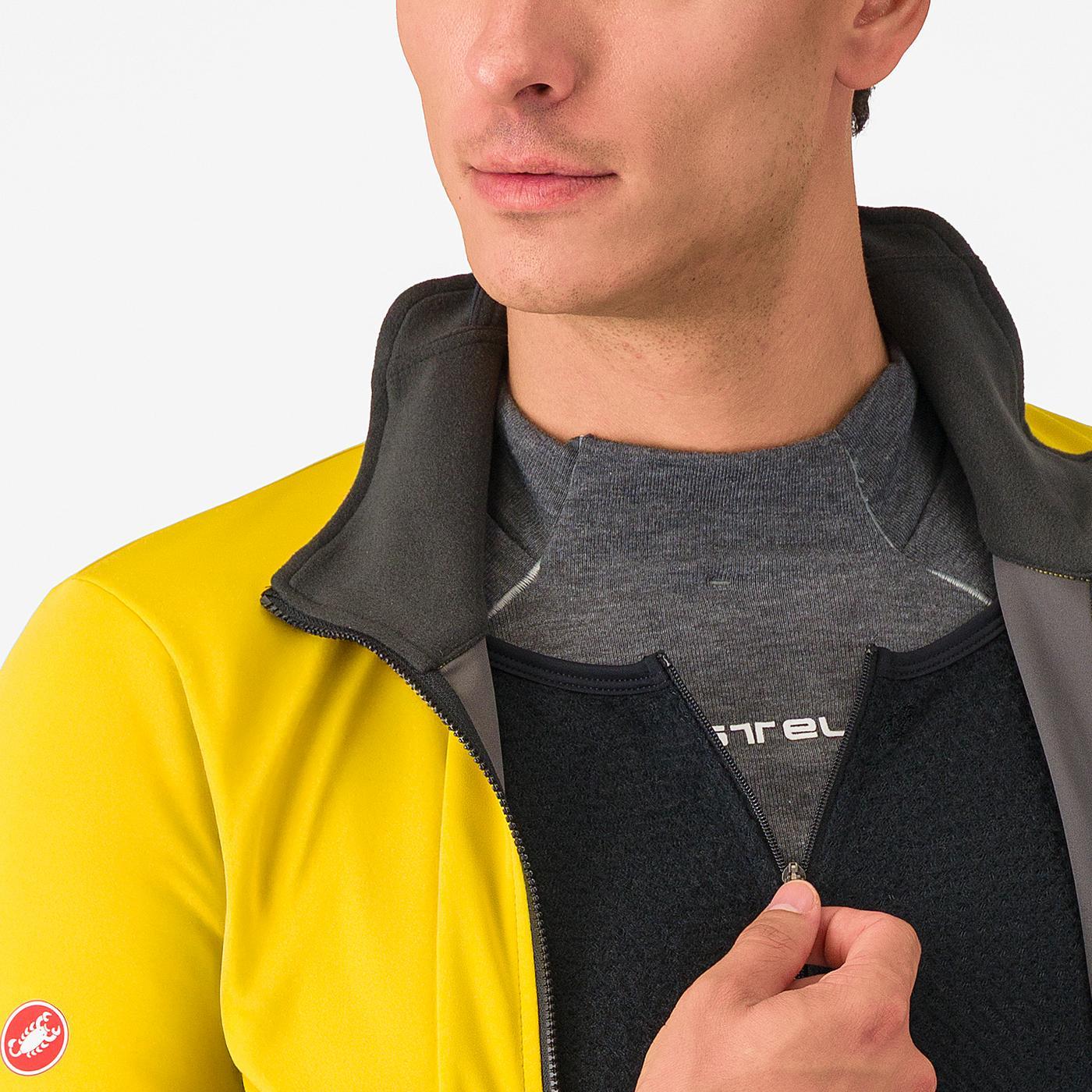 CASTELLI ALPHA 150 Mango Mojito/Schwarz Jacke