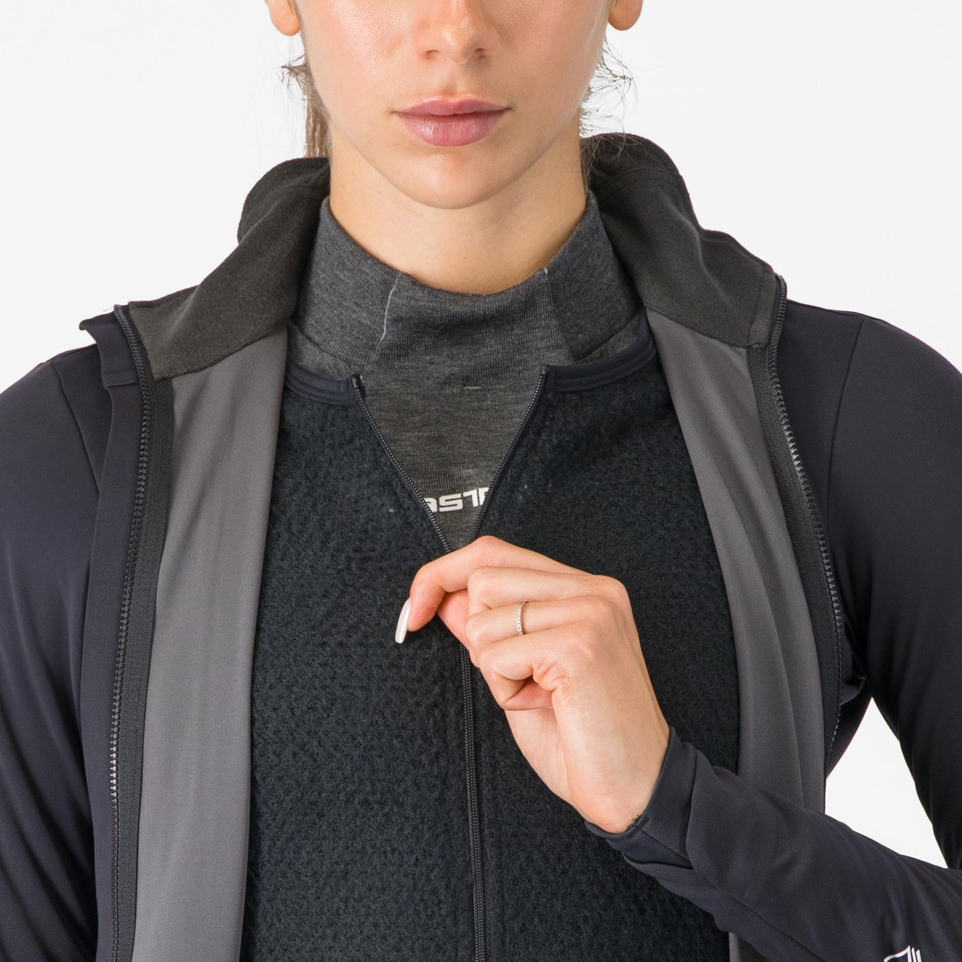 CASTELLI ALPHA 150 Jacke Women Schwarz