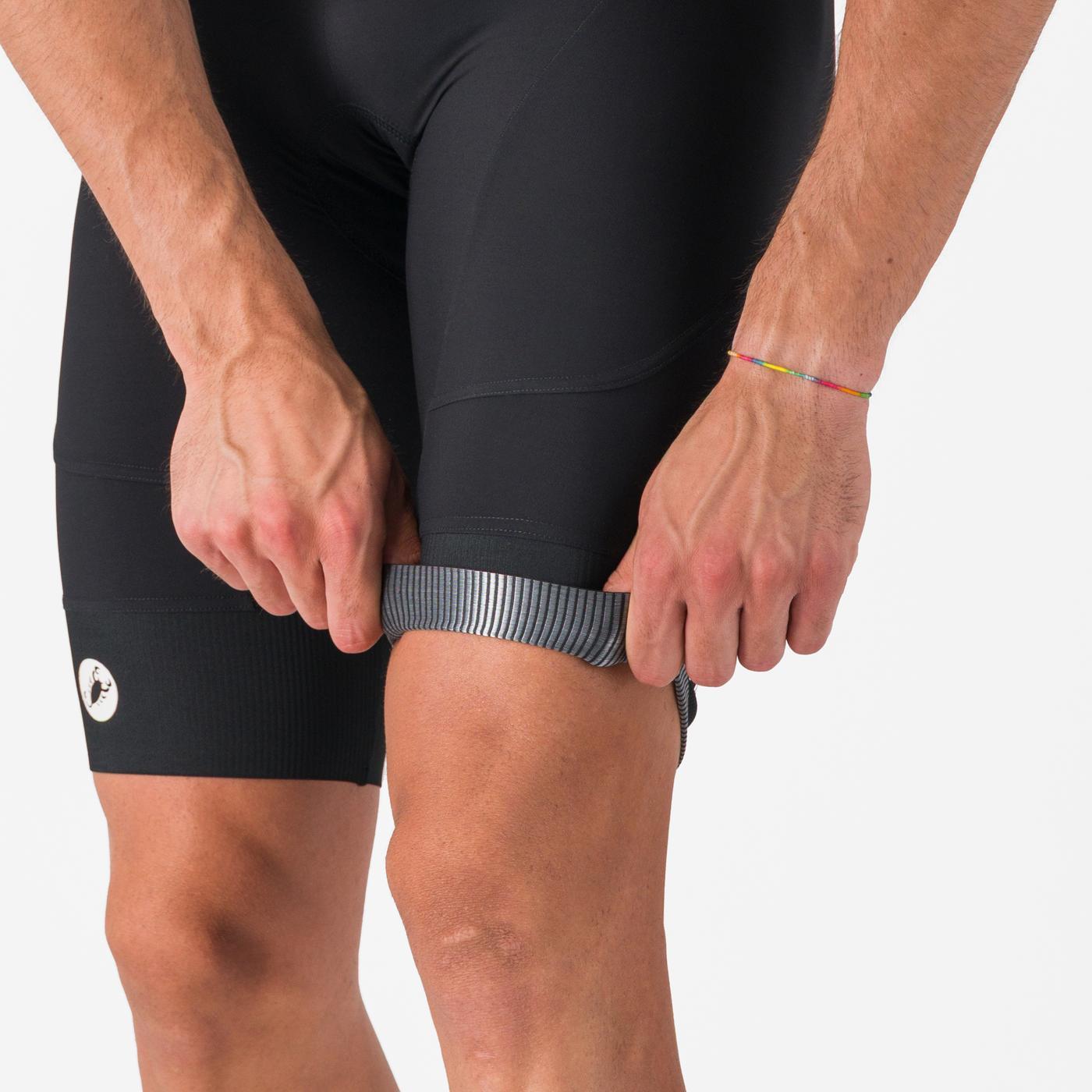 CASTELLI ENDURANCE 4 Kurze Trägerhose Schwarz