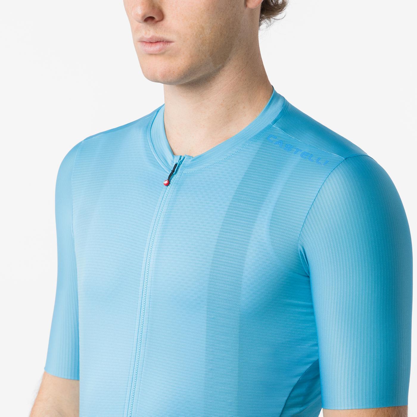 CASTELLI ESPRESSO 2 Trikot Kurzarm Türkis