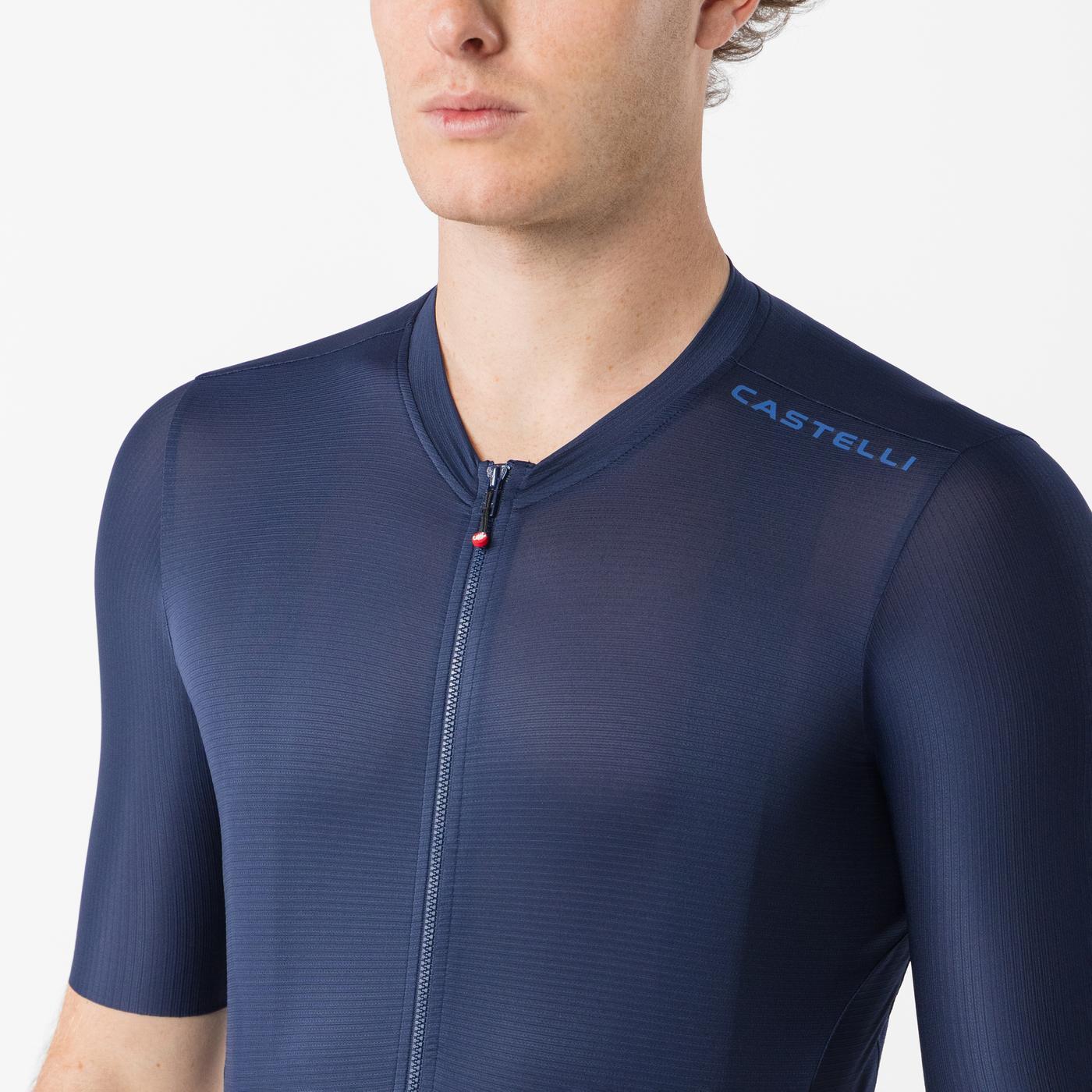 CASTELLI ESPRESSO 2 Trikot Kurzarm Blau