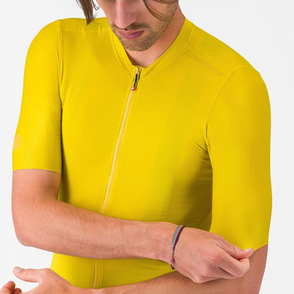 Trikot CASTELLI ESPRESSO 2 Kurzarm Gelb