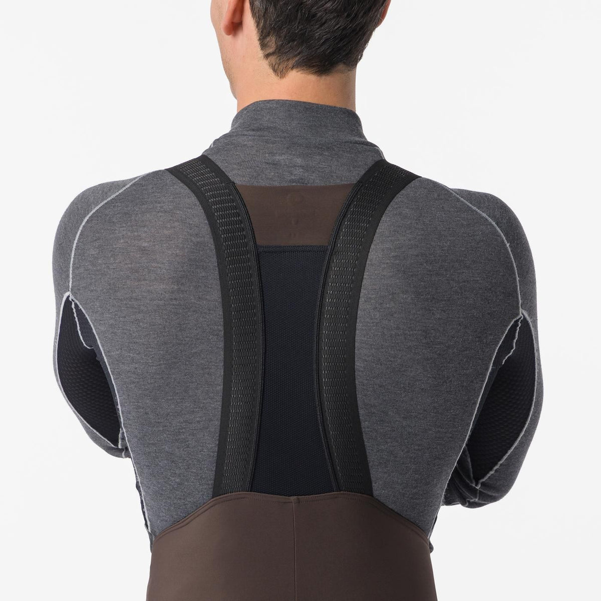 Lange Trägerhose CASTELLI ESPRESSO 2 Braun