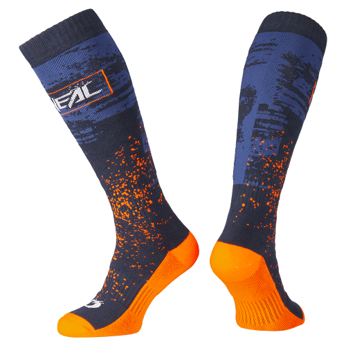 Socken O'NEAL PRO MX PAINT Blau/Orange