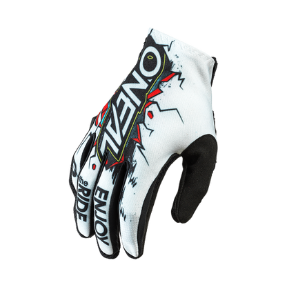 Handschuhe O'NEAL MATRIX VILLAIN Junior Weiß