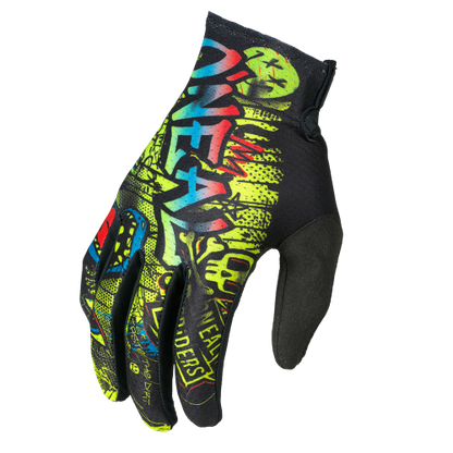 Handschuhe O'NEAL MATRIX RANCID Junior Schwarz/Gelb
