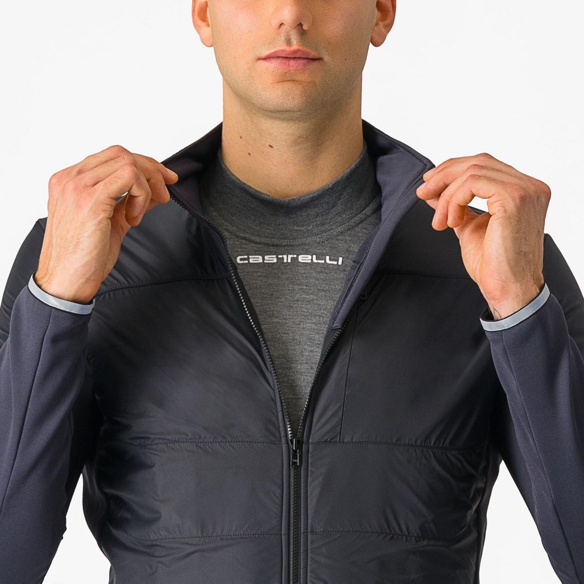 CASTELLI UNLIMITED Jacke Schwarz/Grau