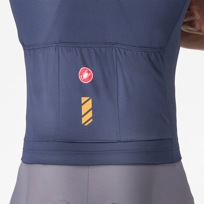 Trikot CASTELLI UNLIMITED ENTRATA 3 Kurzarm Marine
