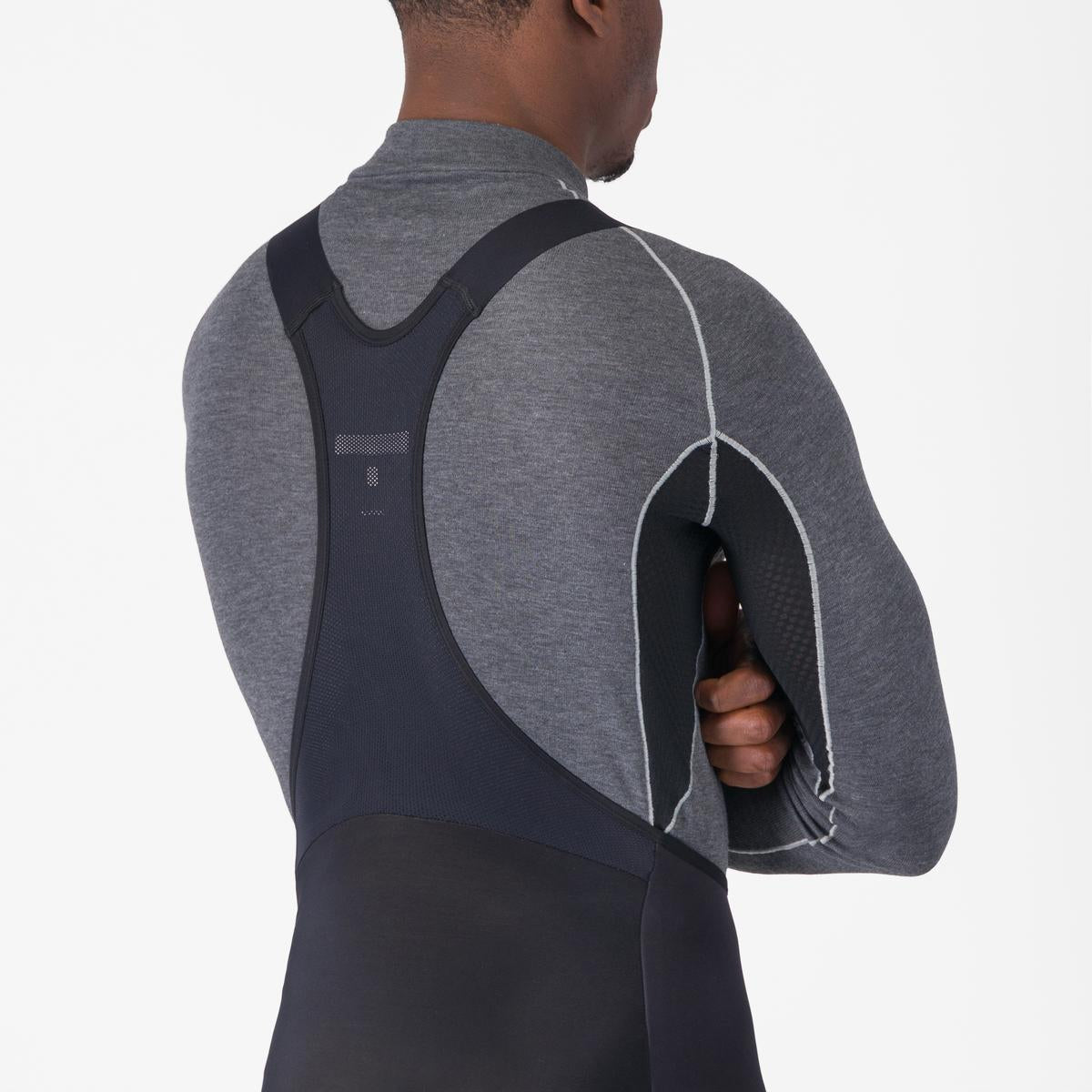 CASTELLI POLARE 4 Lange Trägerhose Schwarz