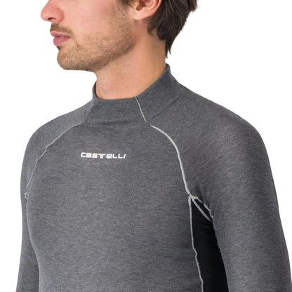 Unterhemd CASTELLI FLANDERS 2 Langarm Grau