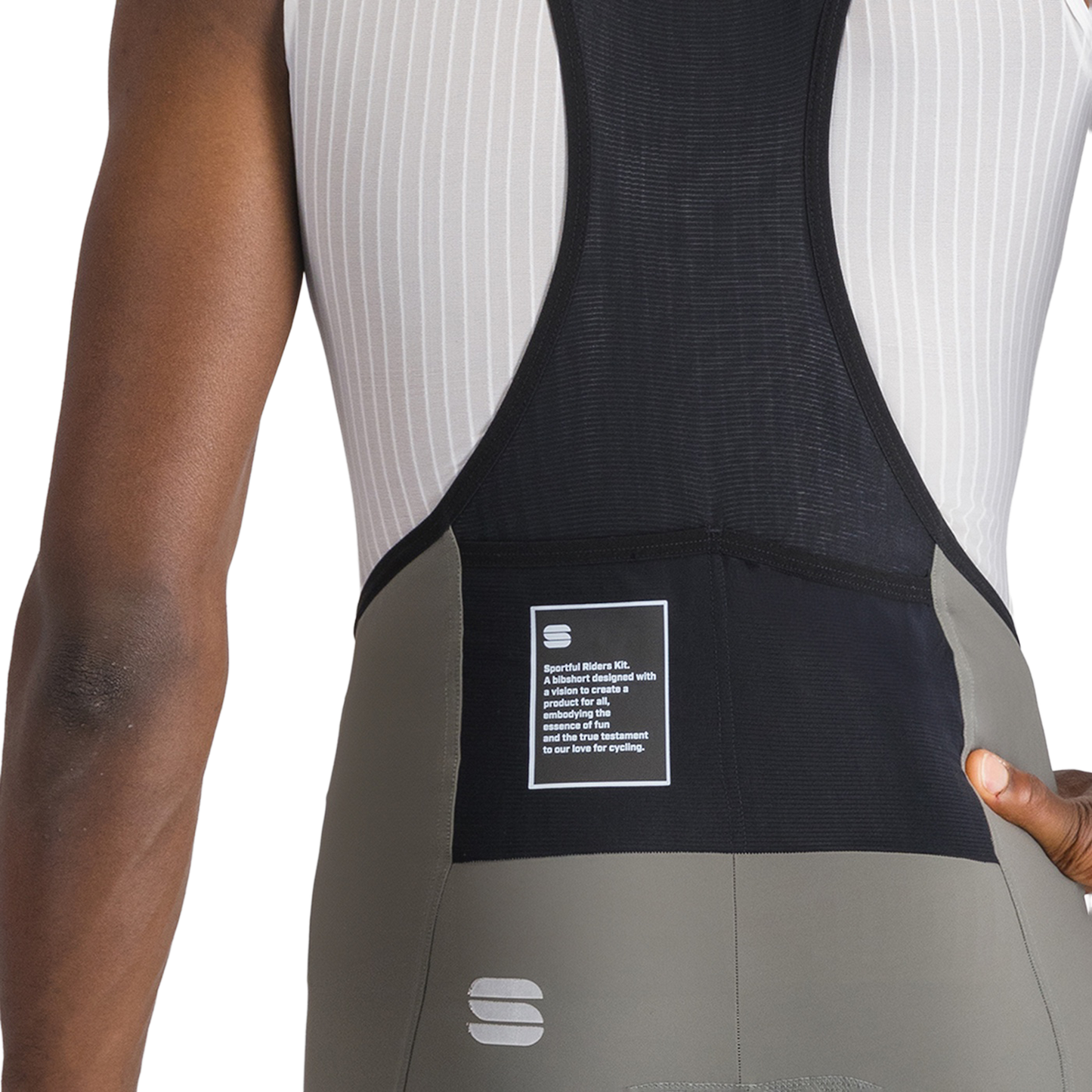 SPORTFUL SRK Kurze Trägerhose Grau